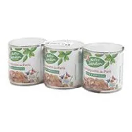 MARQUE REPÈRE, NOTRE JARDIN Champignons Paris Pieds et morceaux 3x115g