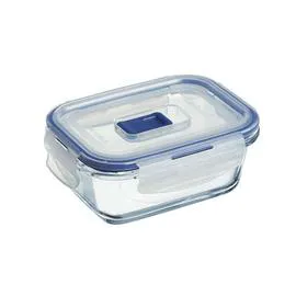 Boîte En Verre Rectangulaire, 38,5Cl, 4 Clips (l'unité)