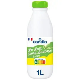 Lait écrémé sans lactose (1l)