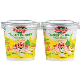 Yaourt de brebis citron (2x125g)