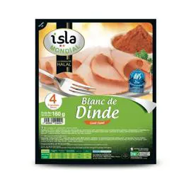 Blanc de dinde goût fumé halal (160g)