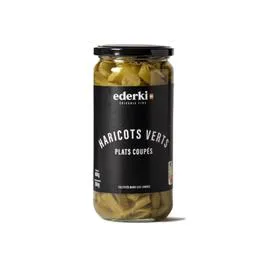 Haricots verts plats coupés (360g)