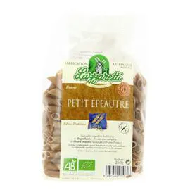 LAZZARETTI Penne petit Épeautre et Blé Bio 250g