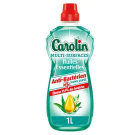 Nettoyant Ménager Huile Essentielle Eucalyptus & Arbre À Thé Anti-Bactérien (1l)
