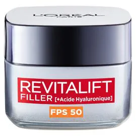 L'ORÉAL PARIS, REVITALIFT FILLER Soin Visage Repulpant Intense Anti-Âge Fps 50 50ml