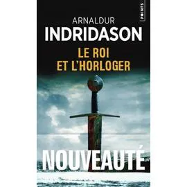 Livre Le Roi et L'Horloger - Arnaldur Indridason (l'unité)