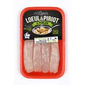 Filets de Lapin Loeul & Piriot x4 (200g)