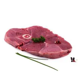 Viande d'Agneau: tranche de gigot*** avec os à griller (380g)