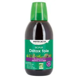 Complément Alimentaire Détox Foie Synergie De 8 Plantes Biopur (500ml)