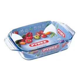 Plat à four en verre 2,1L 31x20cm (l'unité)