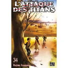 Manga L'attaque des titans Tome 34 (l'unité)