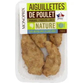 Aiguillettes panées nature (250g)