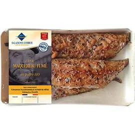 Filets de maquereaux fumés au poivre BIO (250g)
