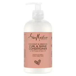 SHEA MOISTURE Après-shampooing femme noix de coco & hibiscus 384ml