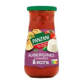 PANZANI Sauce aubergine Ricotta 400g