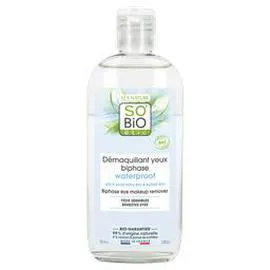 Démaquillant yeux biphase waterproof BIO (100ml)