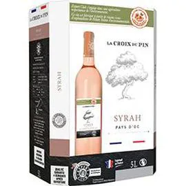Vin de Pays d'Oc Syrah, vin rosé (5l)