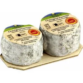 Fromages de chèvre Chavignol bleu AOP (2x60g)