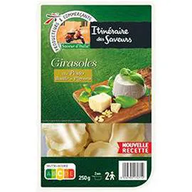 ITINÉRAIRE DES SAVEURS Saveur d'Italie - Girasoles au pesto basilic et pignons 250g