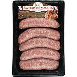 Saucisses de Toulouse aux herbes (600g)