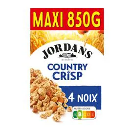 JORDANS Céréales Country Crip Noix 850g