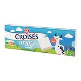 Fromage Milky Crème Les Croisés x12 (216g)