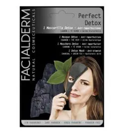 FACIALDERM Masque Tissu Charbon l'unité