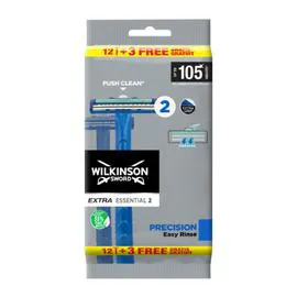 WILKINSON SWORD Extra Essential 2 rasoirs jetables précision x15