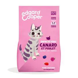 Croquette pour chat canard poulet (750g)