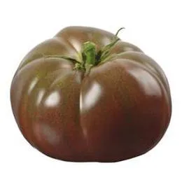 Tomate ancienne côtelée noire (l'unité)