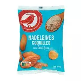 Madeleines coquilles aux oeufs frais (500g)