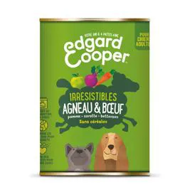 Pâtée pour chien adulte agneau & boeuf (400g)