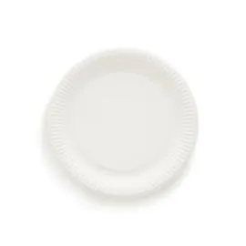 MONOPRIX MAISON 12 assiettes en carton, blanc, 29cm l'unité