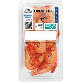 Crevettes filière responsable 40/60 (300g)