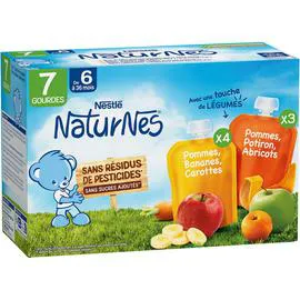 Gourde fruitées (7x90g)