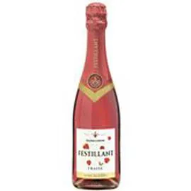 Vin effervescent d'Allemagne Fraise Sans alcool (75cl)