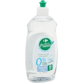 CARREFOUR ECO PLANET Liquide vaisselle sans parfum 500ml