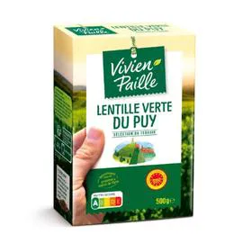 Lentille verte du Puy AOP (500g)