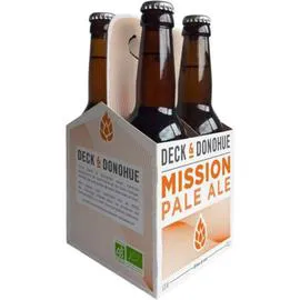 Deck & Donohue Bière Mission Pale Ale Bio (4x33cl)