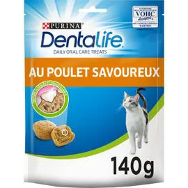 PURINA, DENTALIFE Friandise pour chat au poulet 140g