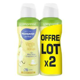 Déodorant lait et vanille (2x100ml)
