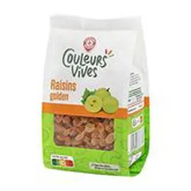  Raisins Golden Couleurs Vives 250g