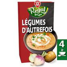 MARQUE REPÈRE, RÉGAL SOUPE Mouliné Légumes d'autrefois 1l