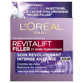 L'ORÉAL PARIS, REVITALIFT FILLER Crème Visage Anti-Rides Revolumisant 50ml