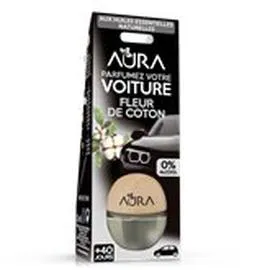 Diffuseur Voiture Aura Fleur de coton (5ml)