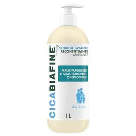 Gel Douche Lavante Reconstituante Apaisante Peaux Fragilisées et Sous Traitement Oncologique (1l)