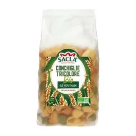 Pate conchiglie tricolore Bio (500g)