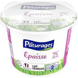 Spécialité laitière épaisse 7% MG (471g)