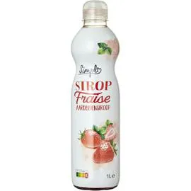 Sirop fraise (1l)