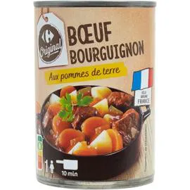 Plat cuisiné BOeuf bourguignon (400g)